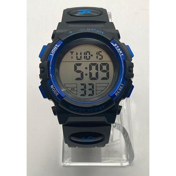 Mens Digital Multifunction Sport Watches (3) with Adjustable Bands Date Timer - Picture 2 of 12